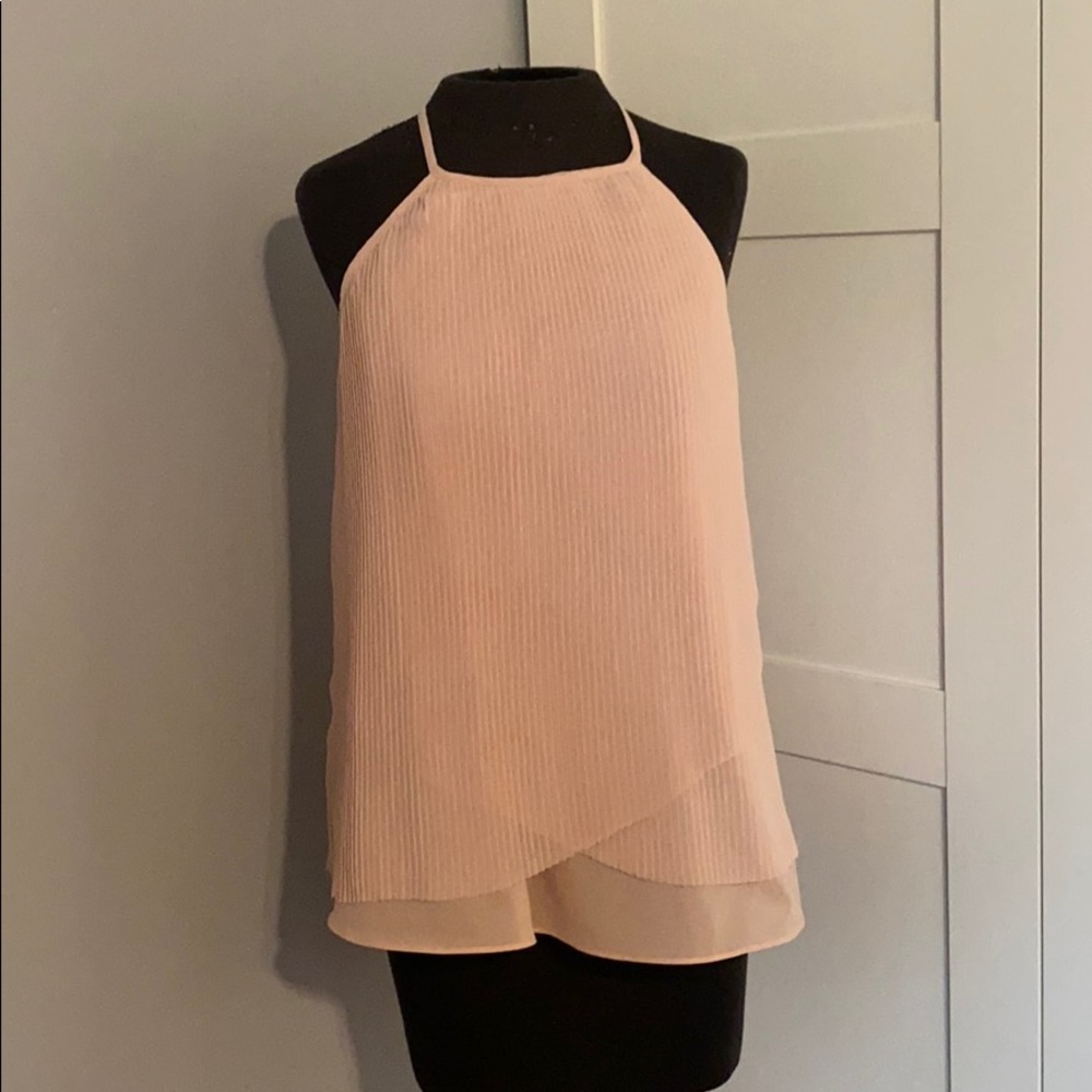 High neck top